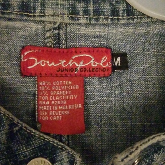 Stretch denim jacket by: South Pole - Picture 2 of 3